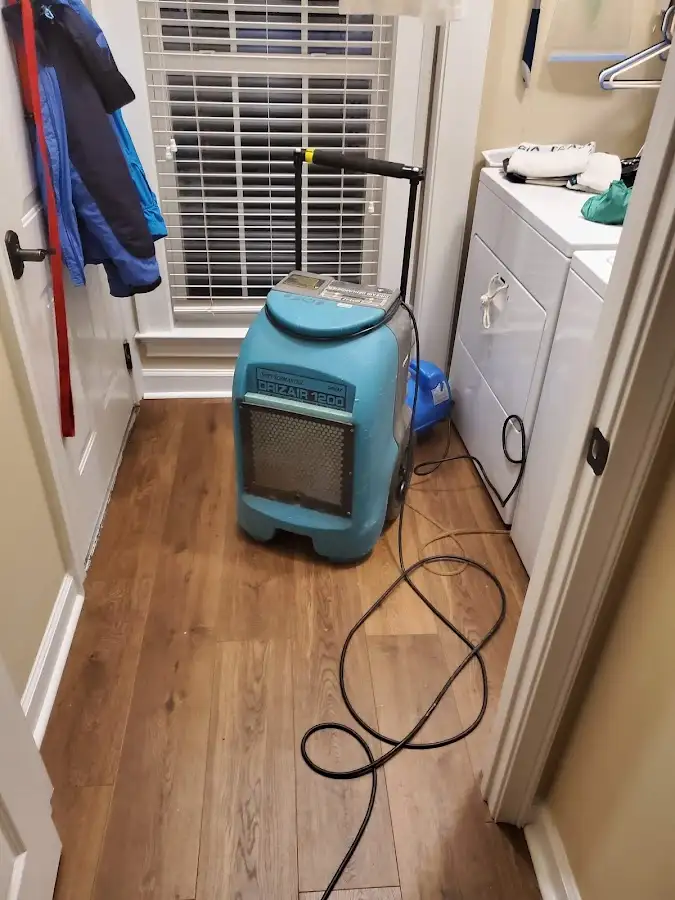 Commercial dehumidifier deployed for Crawl Space Restoration in Key Biscayne